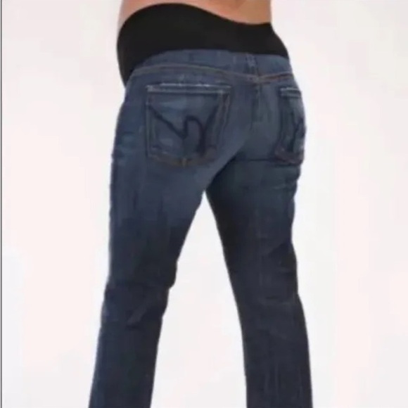 Citizens of Humanity size 32 x 27 Short Maternity Boot Cut Jeans - Picture 13 of 13